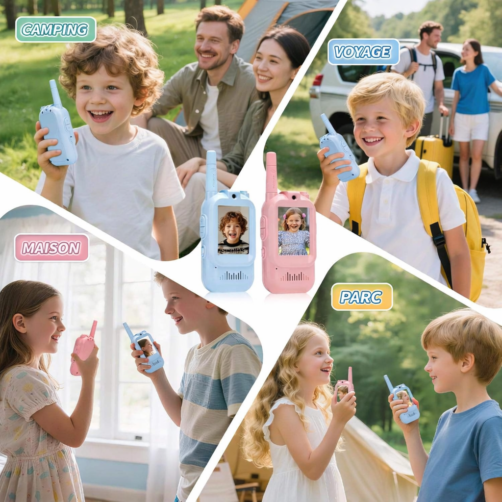 Talkie-walkie caméra USB-C